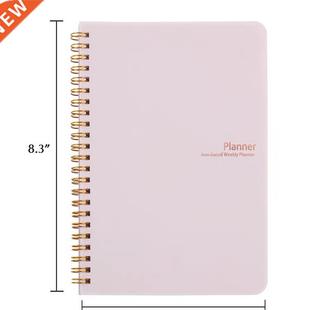 Non dated daily weekly monthly planner agenda notebook diary