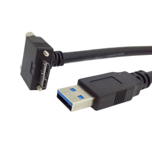 The New 90 Degree Rig Angled Micro USB Screw Mount to USB