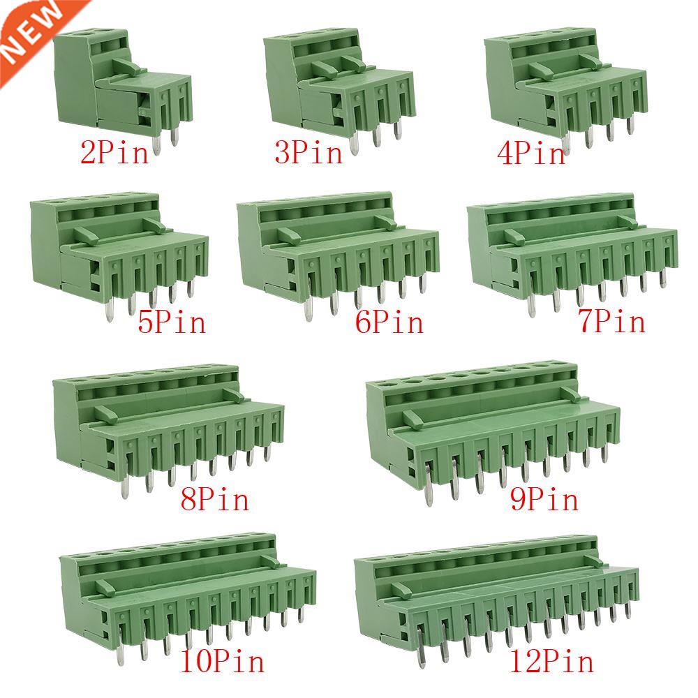 5Par 2EDG 5.08mm PCB Screw Termnal Block Connector Plug So