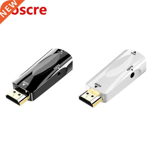 HDMI to VGA Adapter Converter Cable with Audio 1080P Video C