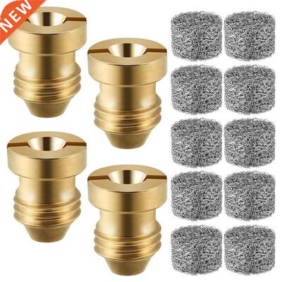 4 Pieces Foam Cannon Orifice Nozzle Tips and 10 Pieces Foam