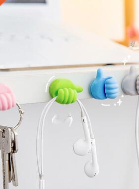 8PCCreative Thumb HookPerforation-free Viscose Wall Hook Dat