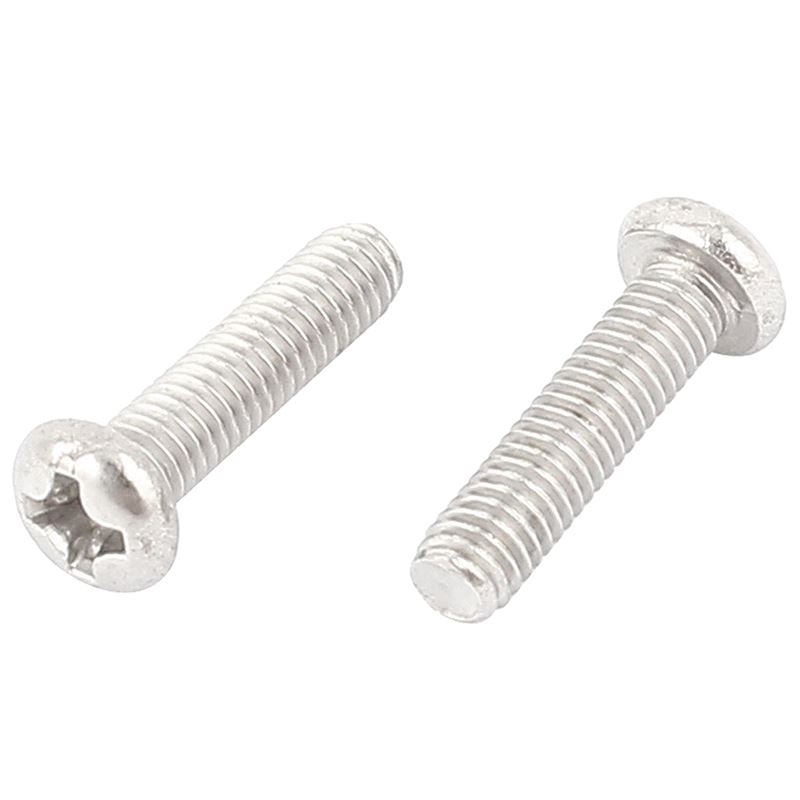M3 x 12mm Phillips Pan Head Screws Bolt 60pcs