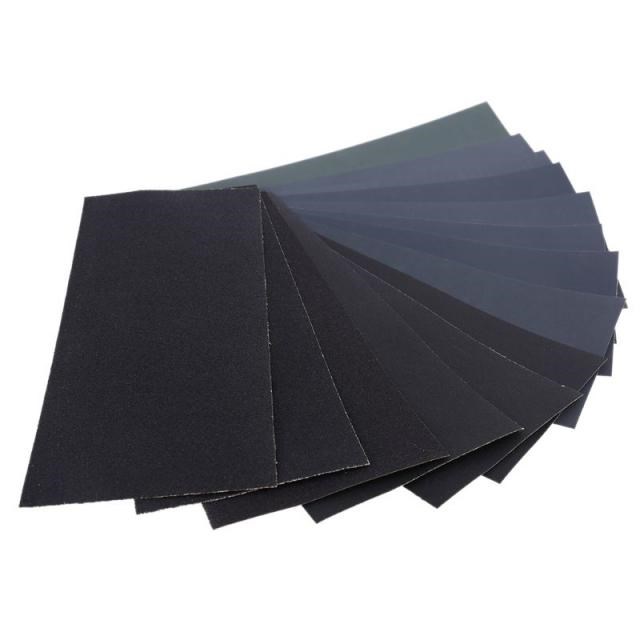 14PCS Wet Dry Sandpaper 120 To 3000 Grit Assortment Abrasive