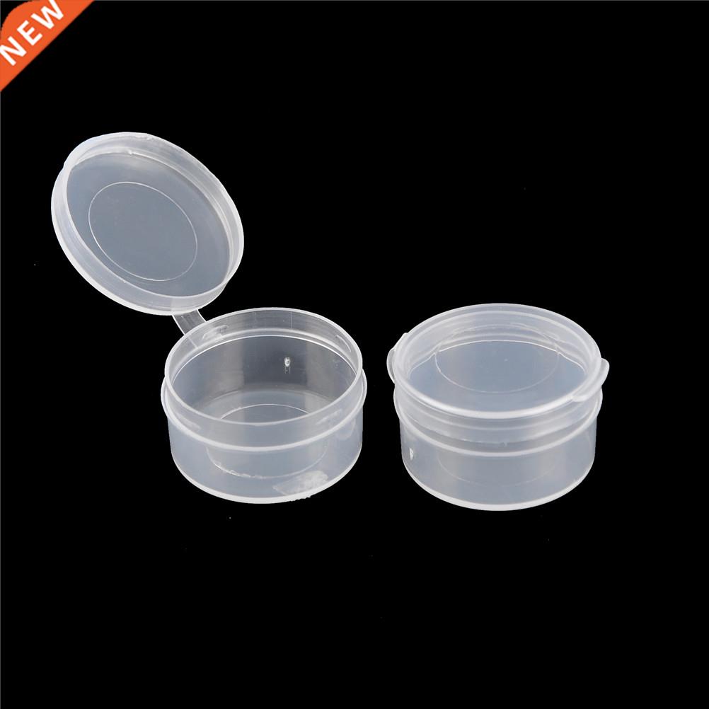 10pcs New Round Portable Jewelry Tool Box Container Ring Ele
