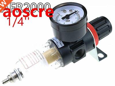 1pcs AFR-2000 Air Filter Regulator Compressor Pressure red