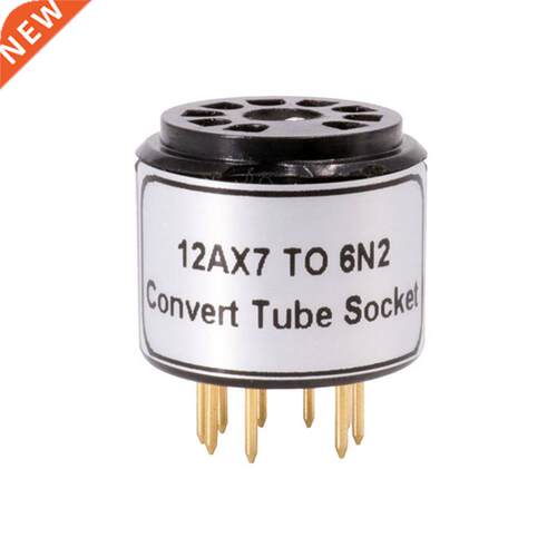 1PC Tube Socket Adapter ECC83 12AX7 to 6N2 6N1 6N6 Converter
