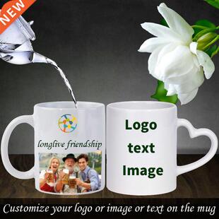 Customized Ceramic Mug Personalized Coffee Milk Cup 350M