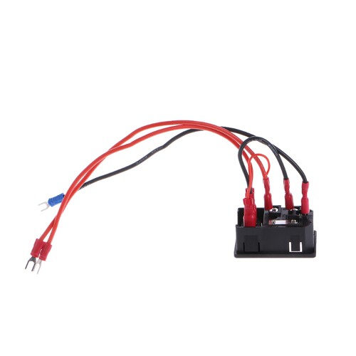 220V/110V 15A Inlet Male Plug Power Socket With Fuse Switch