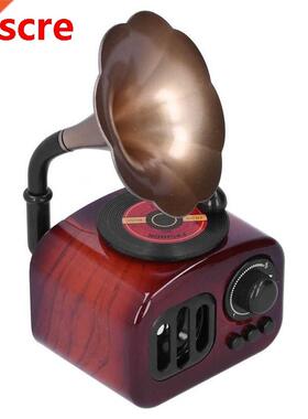 Miniatures Gramophone Music Box Plastic Originality Decorati