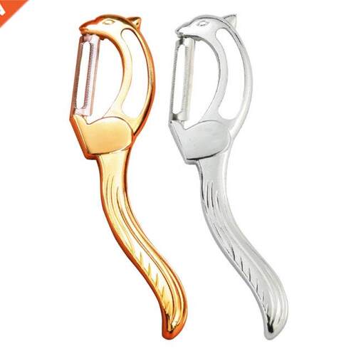 Squirrel-shaped Fruit Peelers Tool Stainless Steel Vegetable
