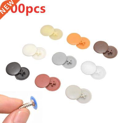100pcs/bag Plastic Nuts Bolts Covers Exterior Protective Cap