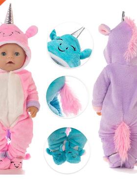 Suit+Shoes Dolls Outfit For 17 inch 43cm Baby Doll Cute Jump