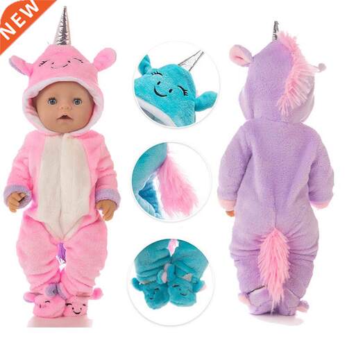 Suit+Shoes Dolls Outfit For 17 inch 43cm Baby Doll Cute Jump