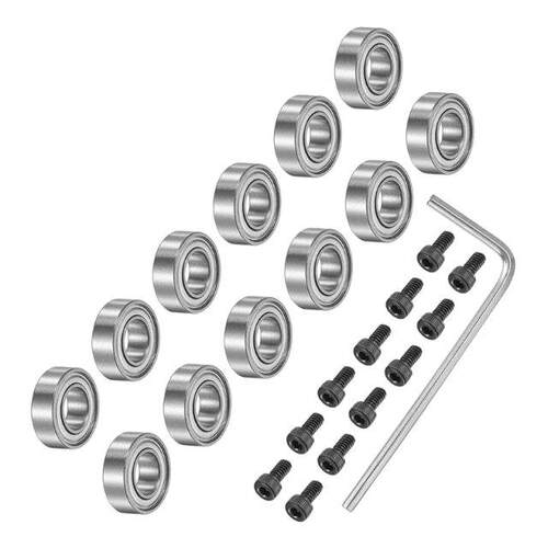 12 Pcs 3/16 Inch Bearings Accessory Kit with the Shank Total