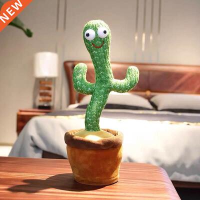 Lovely Talking Toy Dancing Cactus Doll Speak Talk Sound Reco