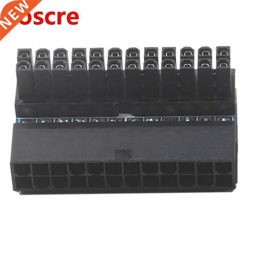 TX 24Pin 90 Degree 24-Pin to 24-Pin Power Plug dpter Moth