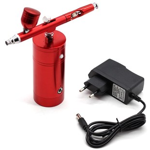 Dual Action Airbrush Kit Compressor Portable Air Brush Pain