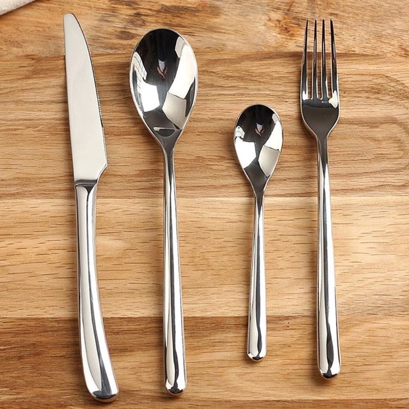 Stainless steel western cutlery knife fork and spoon set叉勺