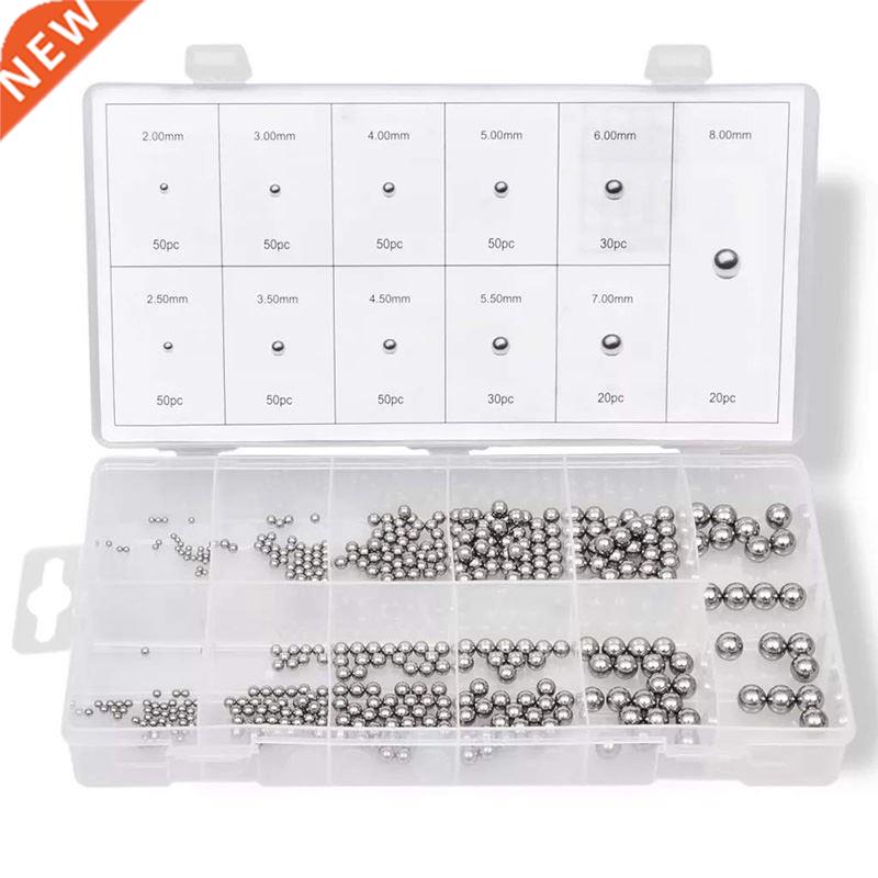 450 Piece Chrome Bering Bll ssortment, Metric Precision C