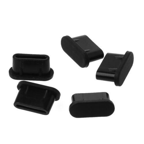5PCS/Set Type-C Dust Plug USB Charging Port Protector Silico