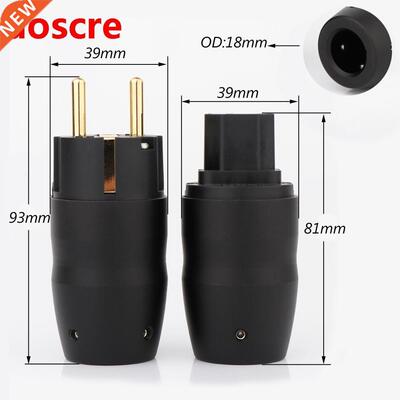 Preffair P091 lack aluminium 24K Gold plated/Rhodium Plated