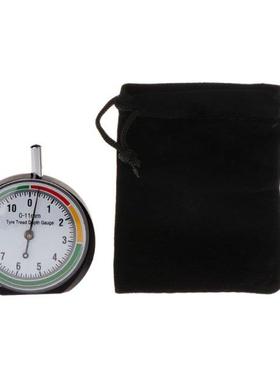 Car Wheel Tire Pressure Tread Depth Gauge Meter Pointer Indi