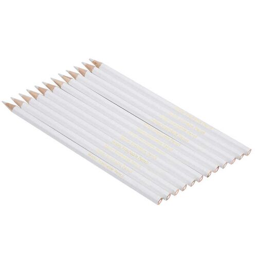 12PCS Water Soluble Pencil White Sewing Marking Pencil Dress
