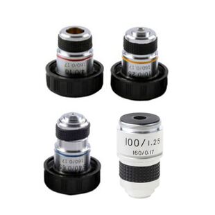 4X 10X 40X 100X Microscope Objective Lens Achromatic Objecti