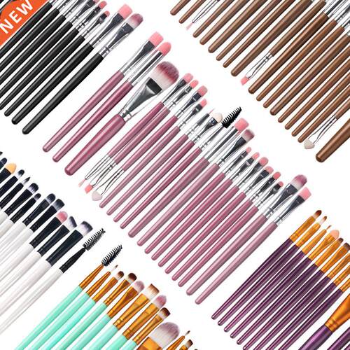 NEWCOME 5-20pcs Makeup Brushes Set Cosmetic Powder Foundatio