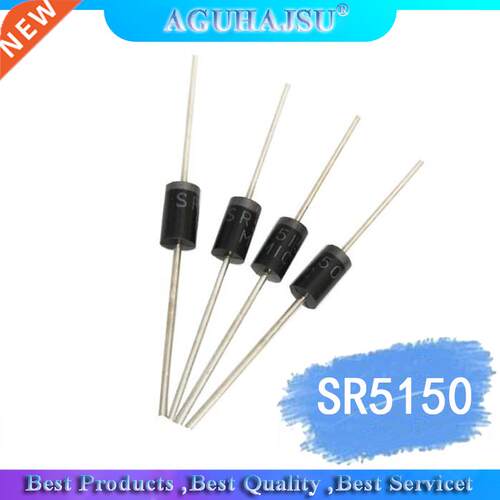 10pcs SR5150 SB5150 MBR5150 Schottky diode 5A 150V free shi