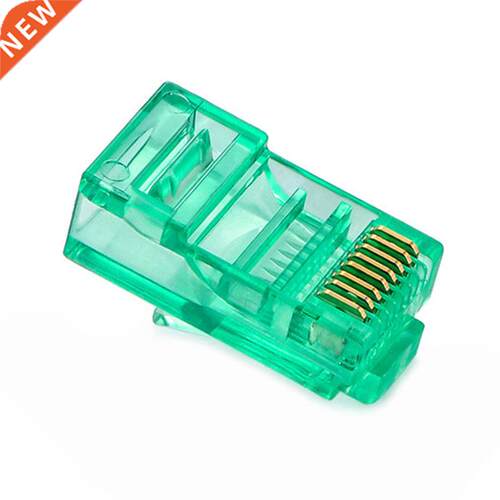100PCS RJ45 Ethernet Cables Module Plug Network Connector RJ
