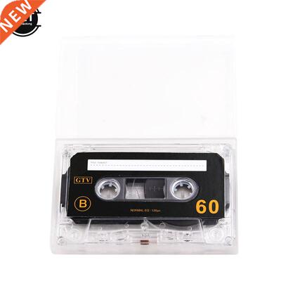 1pcs Standard Cassette Blank Tape Player Empty 60 Minutes Ma