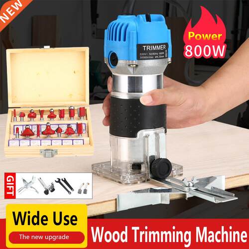 800W Woodworking Electric Trimming Machine Engraving Electri