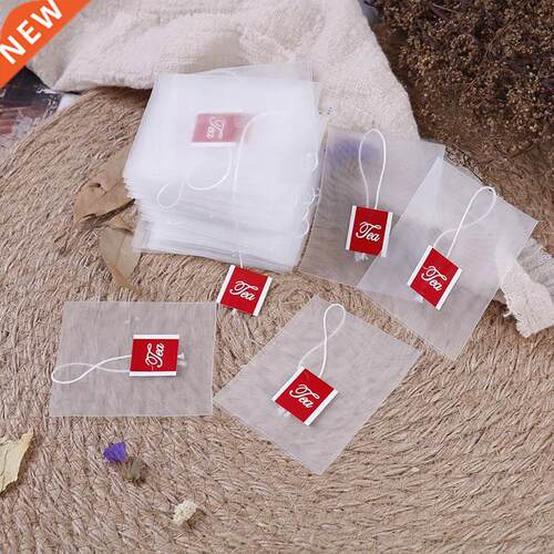 100pcs/lot Tea Bag Infuser With String Heal Seal 7 x 6cm Sac