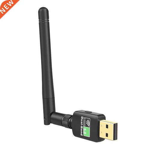 2 in 1 WiFi Network Card Wireless Card Wireless Adapter Blue