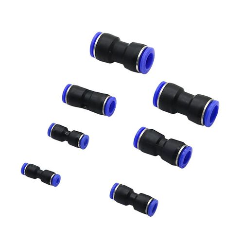PVC Quick-connect straight connector 4/6/8/10/12/14/16mm Por