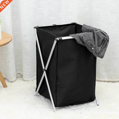 X-shape Collapsible Foldable Dirty Clothes Laundry Basket Or