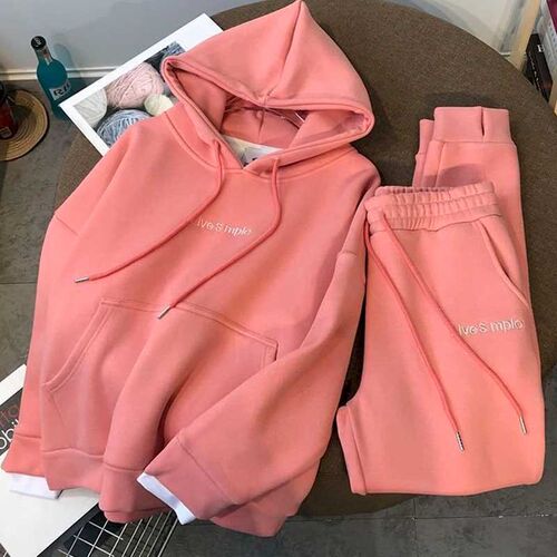 Autumn and winter new suit thickened plus velvet pullover ho
