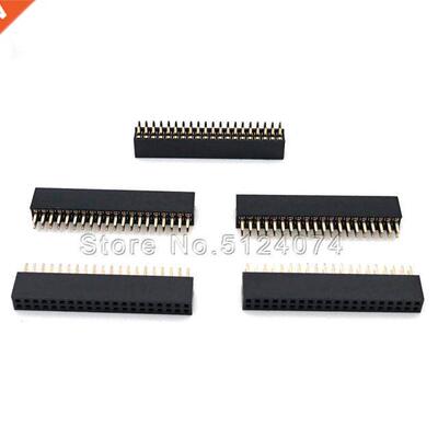 10pcs/lot Double row 2*20P female seat spacing 1.27mm sock