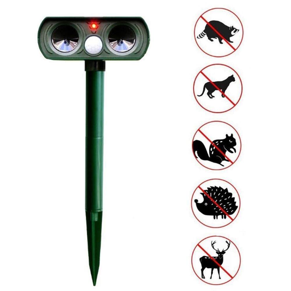 outdoor ultrasonic sol pest repeller gden mole repellent