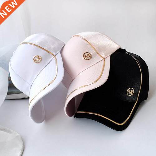 Fashion Butterfly Rhinestone Baseball Cap Women Summer Silk