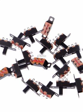 20 Pcs DC 50V 0.5 3 Solder Lug Pin 2 Position SPDT 1P2T Min