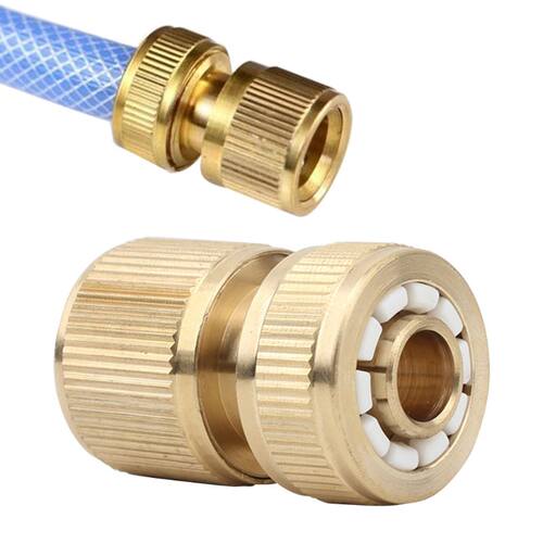 3/4 inch Male Female Thread Quick Connector Copper Garden Wa