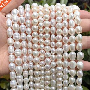 Natural Freshwater Pearl Beads High Quality Irregular flat R