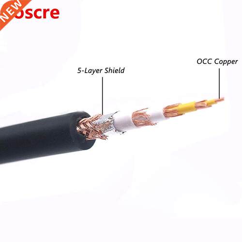 YTER Ortofon 8N OCC copper Shield RCA XLR Audio Coaxial Cabl