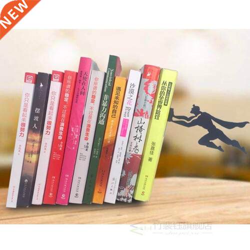 Creative DC Superman Batman Metal Desk Stands Bookend Holder