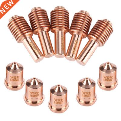 5pcs 220669 Electrode with 5 pcs 220671 Nozzle Tips Torch Co