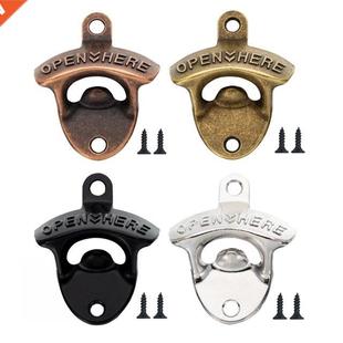 Retro Bottle Opener Wall Mounted Wine Beer Opener Tools Bar