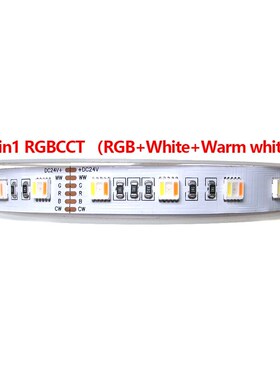 12V 24V LED StRiP 5050 60LEDS/m 12mm PCB 4in1 5in1 RGB+CC 5